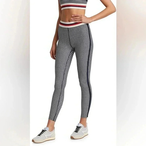 Splits59 Black and White Checkered Leggings - Picture 1 of 10